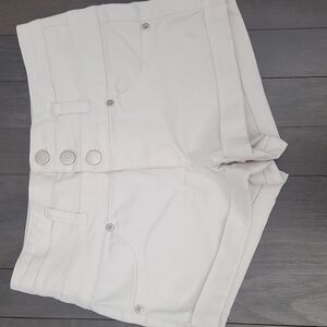 Xhilaration Women's White High-Waisted White Shorts Size 2